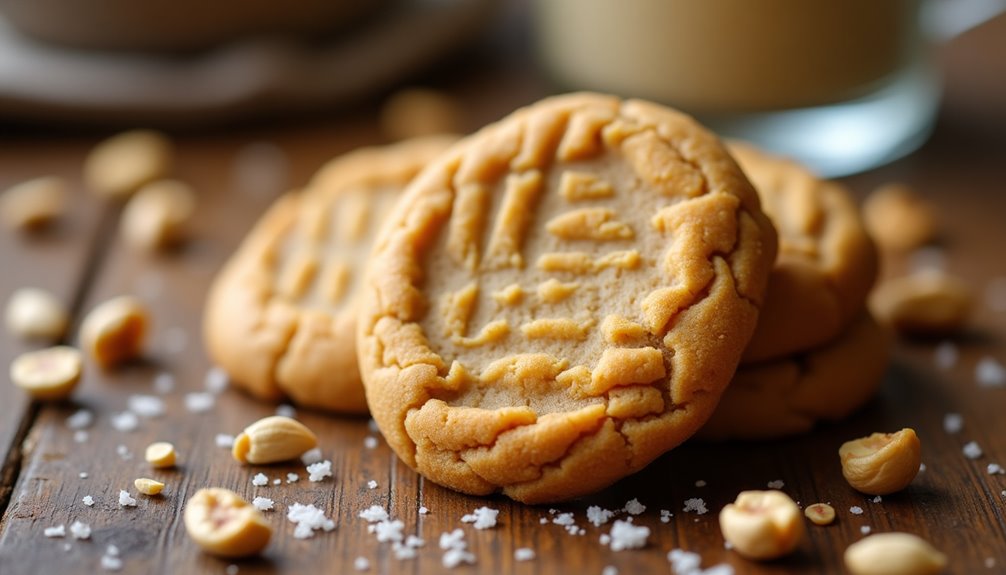 Flourless Peanut Butter Cookies