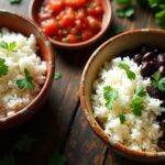 Rice and Bean Bowls With Salsa