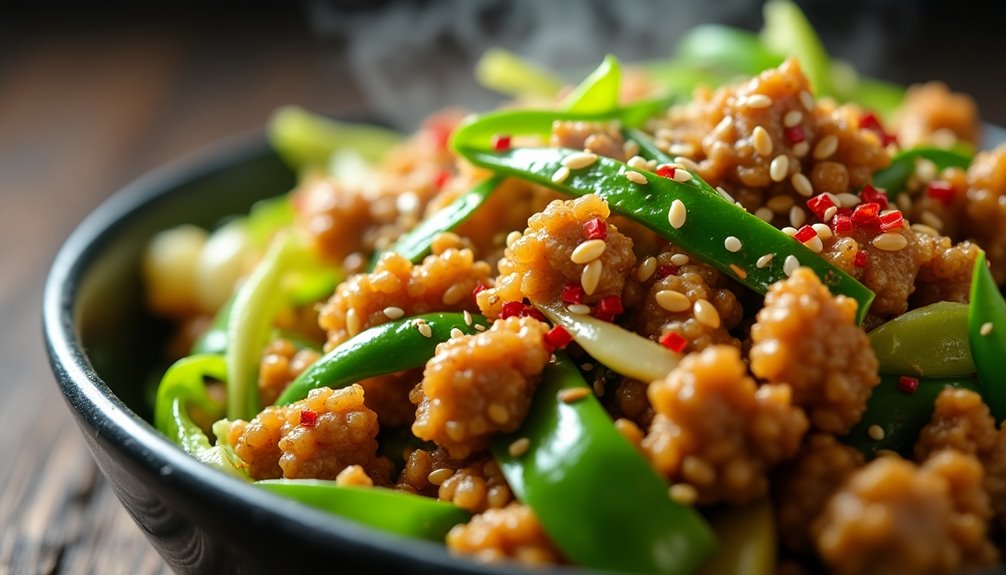 Cabbage Stir-Fry With Ground Turkey