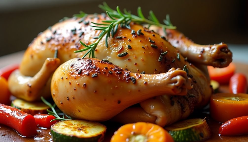 Herb-Roasted Chicken and Veggies