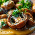 Keto Garlic Butter Mushrooms