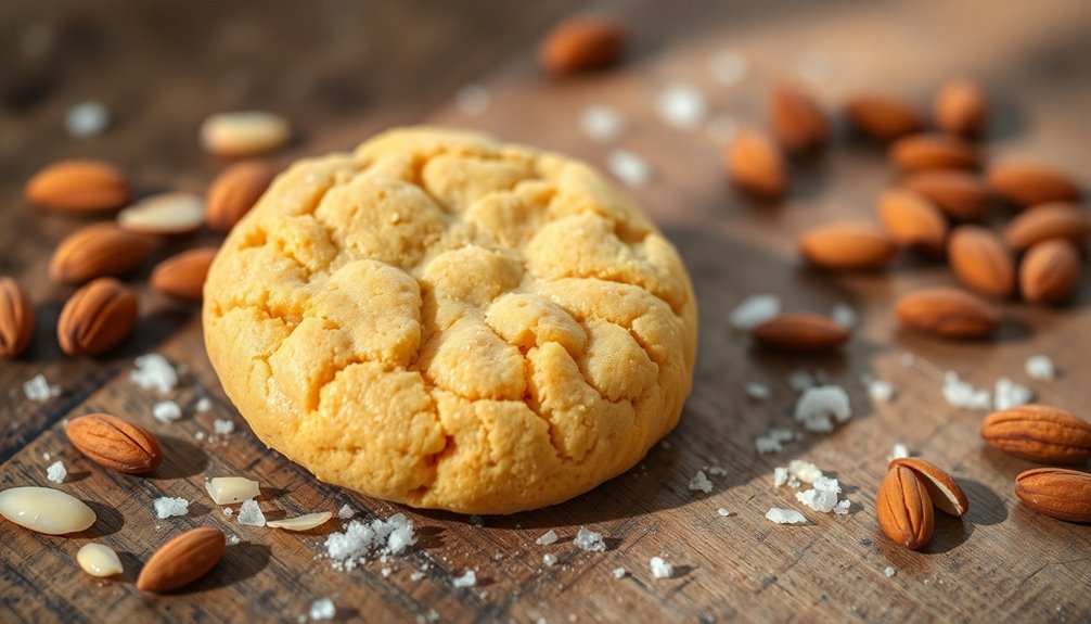 simple almond butter cookies