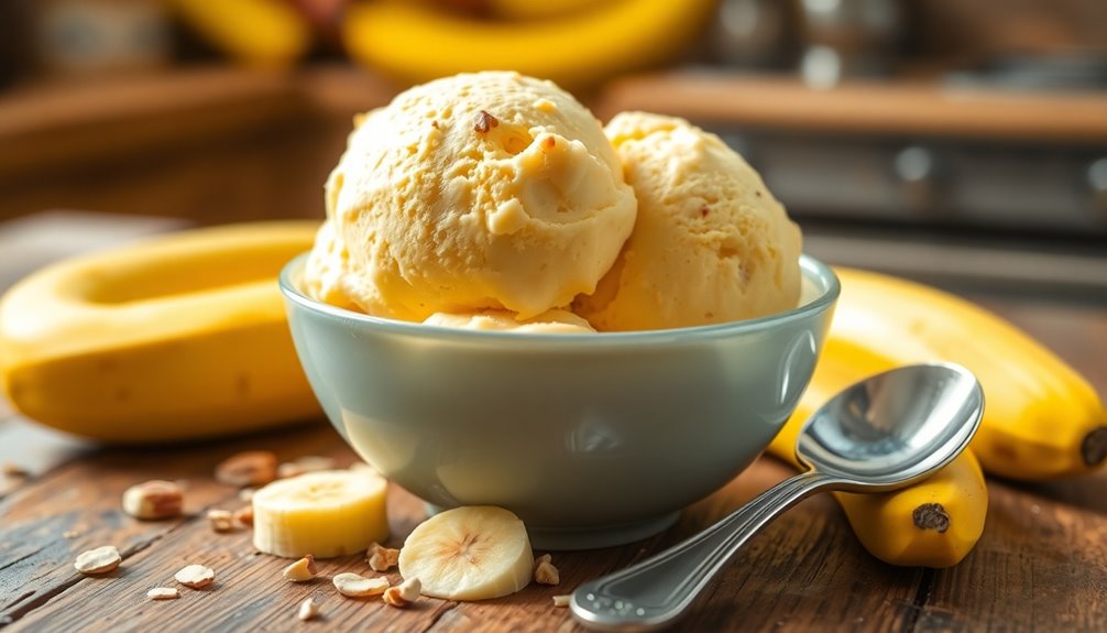 simple frozen banana dessert