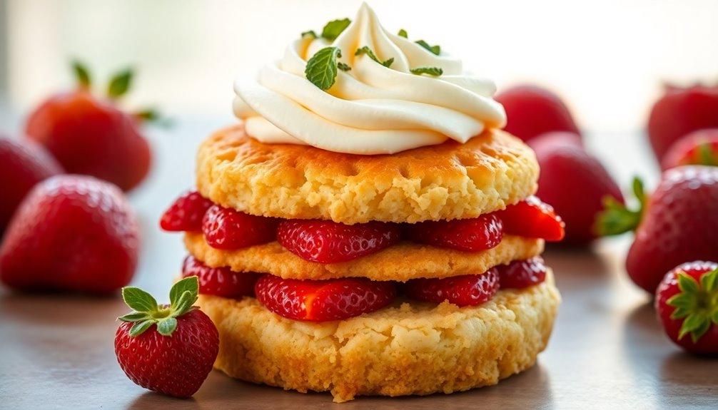 Stevia Strawberry Shortcake