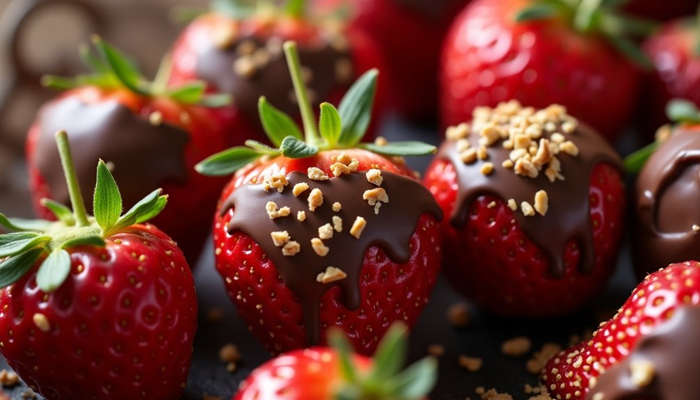 Chocolate-Dipped Strawberries