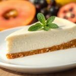 Stevia-Sweetened Cheesecake