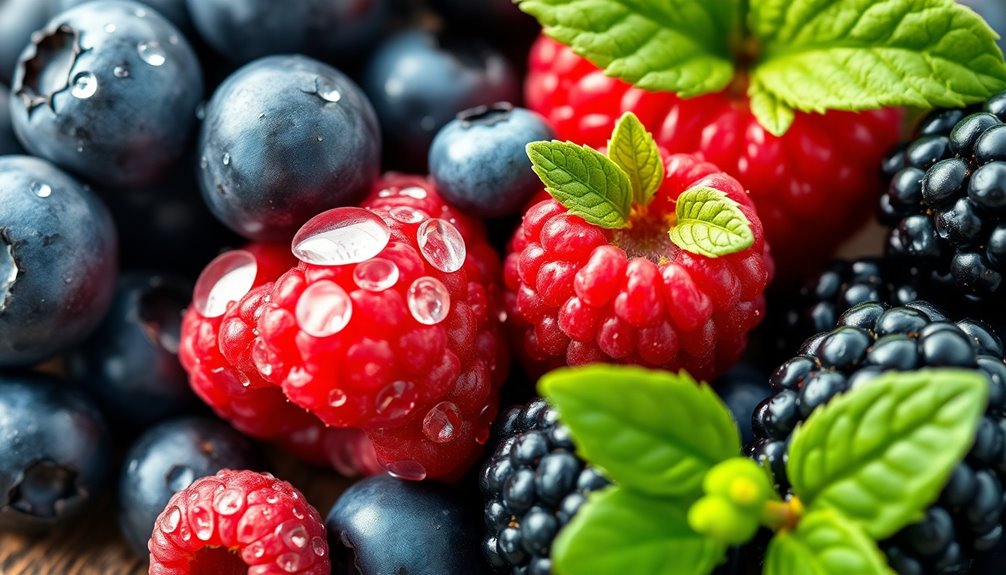 sweet summer berry picking