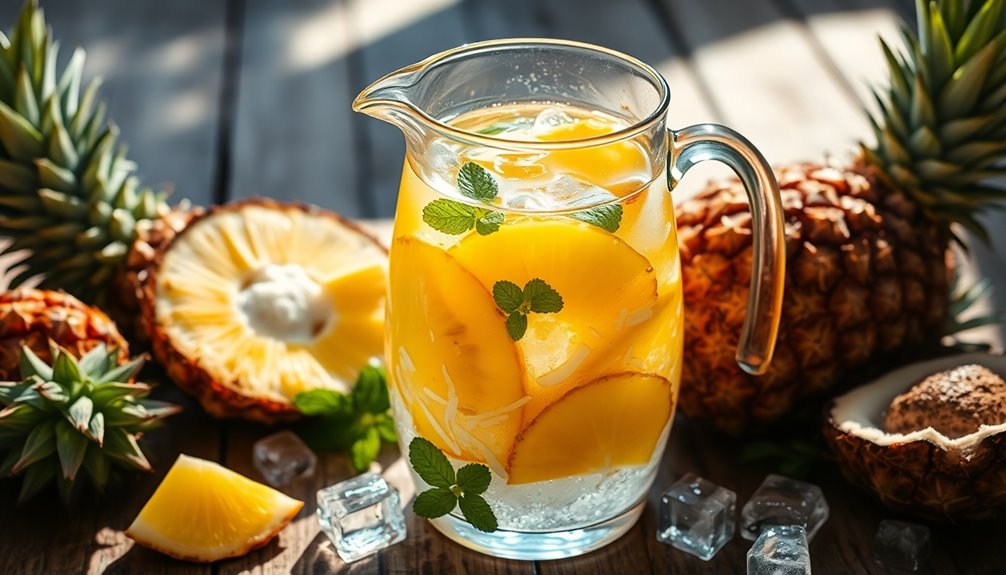 tropical fruit cocktail delight