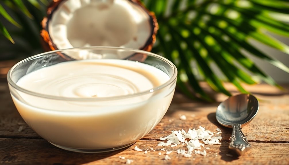 using coconut milk alternatives