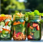 Mason Jar Salads (5 Types)