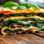 Spinach and Mushroom Lasagna