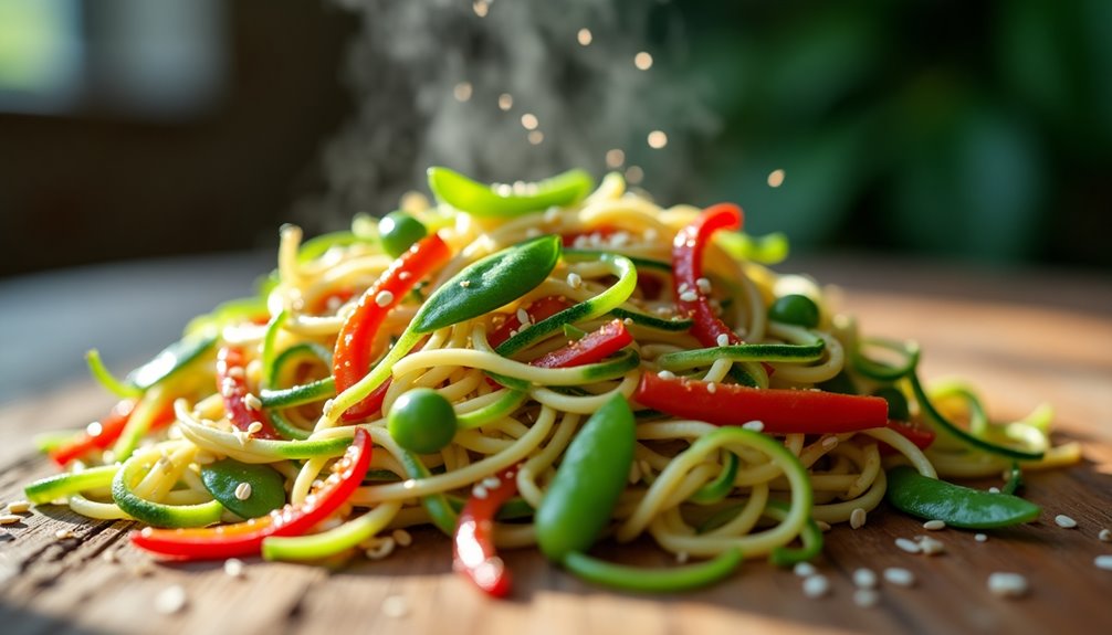 Zucchini Noodle Stir-Fry