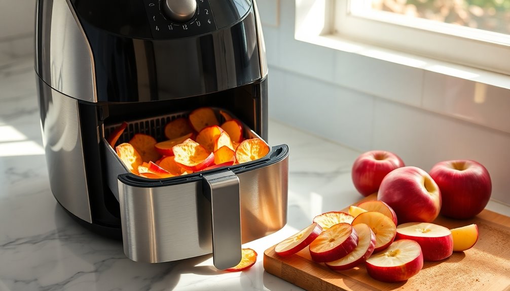 washing peeling slicing apples