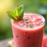 Watermelon Mint Refreshing Smoothie