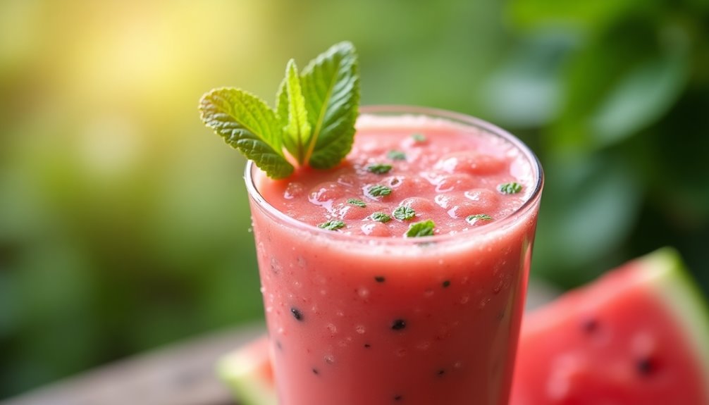 Watermelon Mint Refreshing Smoothie