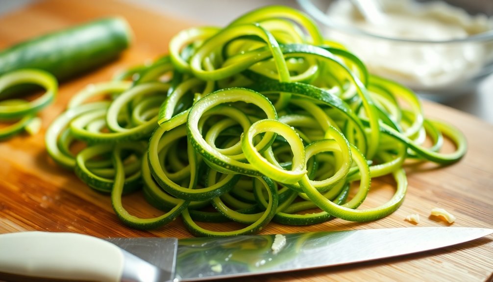 zesty zucchini noodle recipe