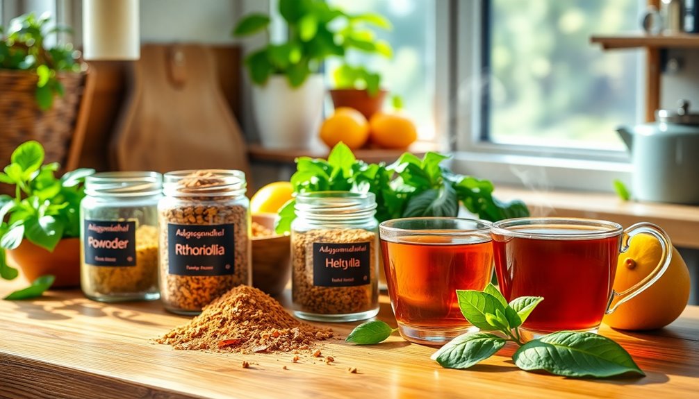 balancing wellness with adaptogens