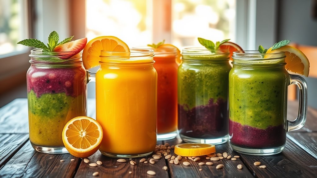 5 Energy-Packed Smoothies to Jumpstart Your Day