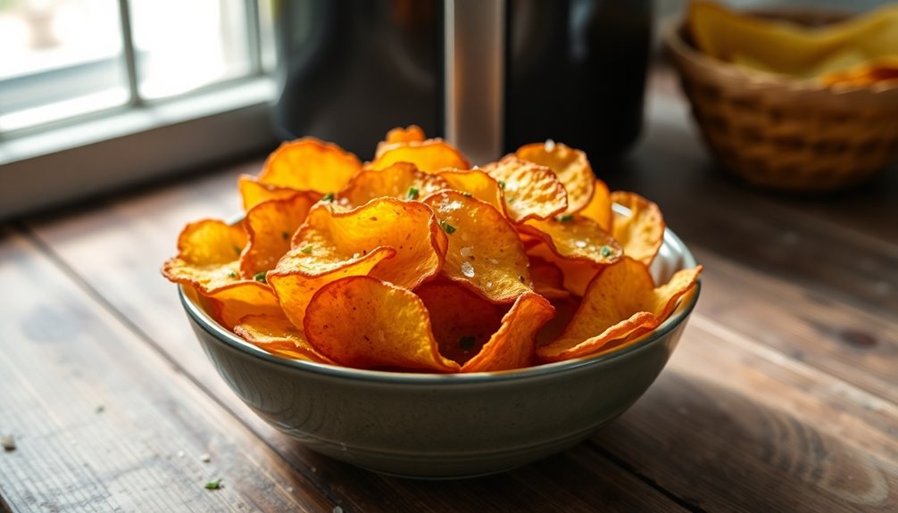 crispy gluten free potato chips