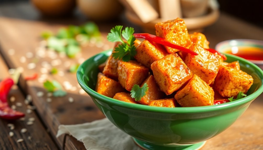 crispy tofu with kick