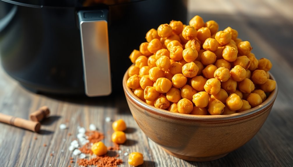 crunchy chickpeas made healthy