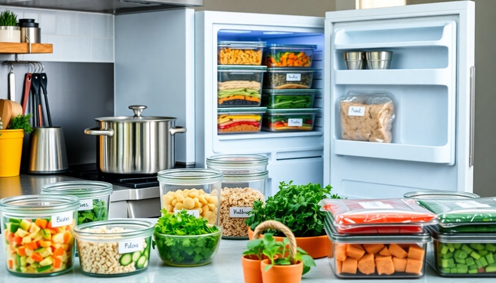 efficient meal prep method