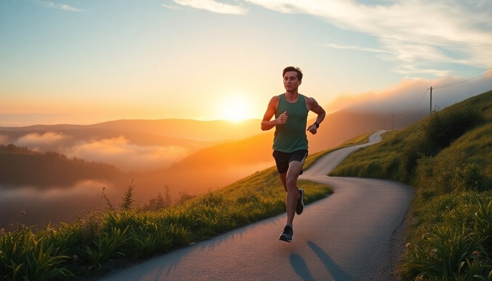 endurance running at constant pace