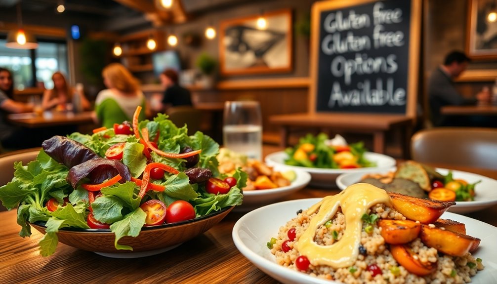 gluten free dining options research