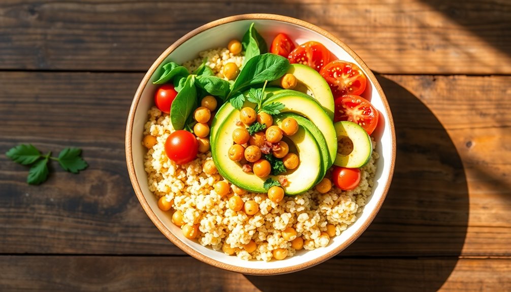 healthy and colorful meals