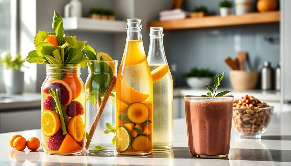 healthy drink alternatives offered