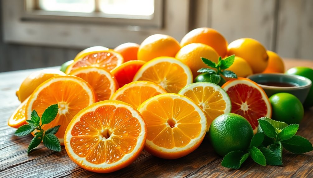 healthy eating with citrus