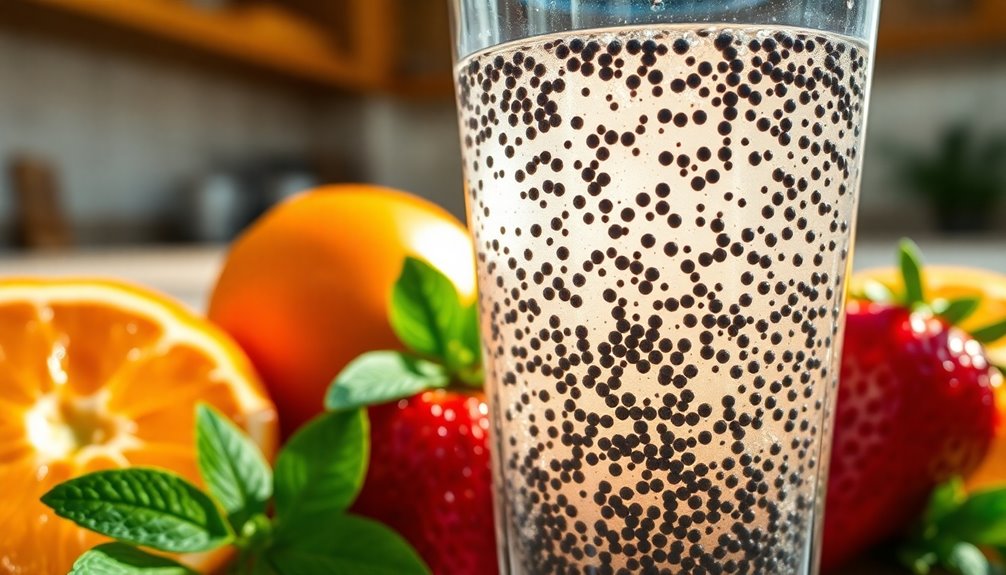 healthy hydration with chia