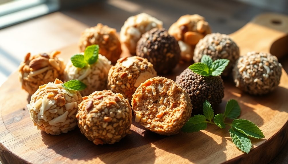 healthy snack with nuts