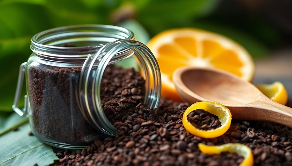 invigorating coffee scrub recipe