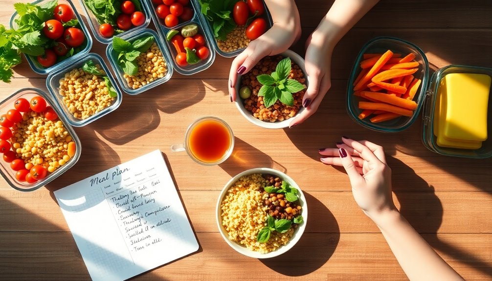 meal planning is helpful