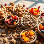 High-Energy Snacks Featuring Nuts and Seeds