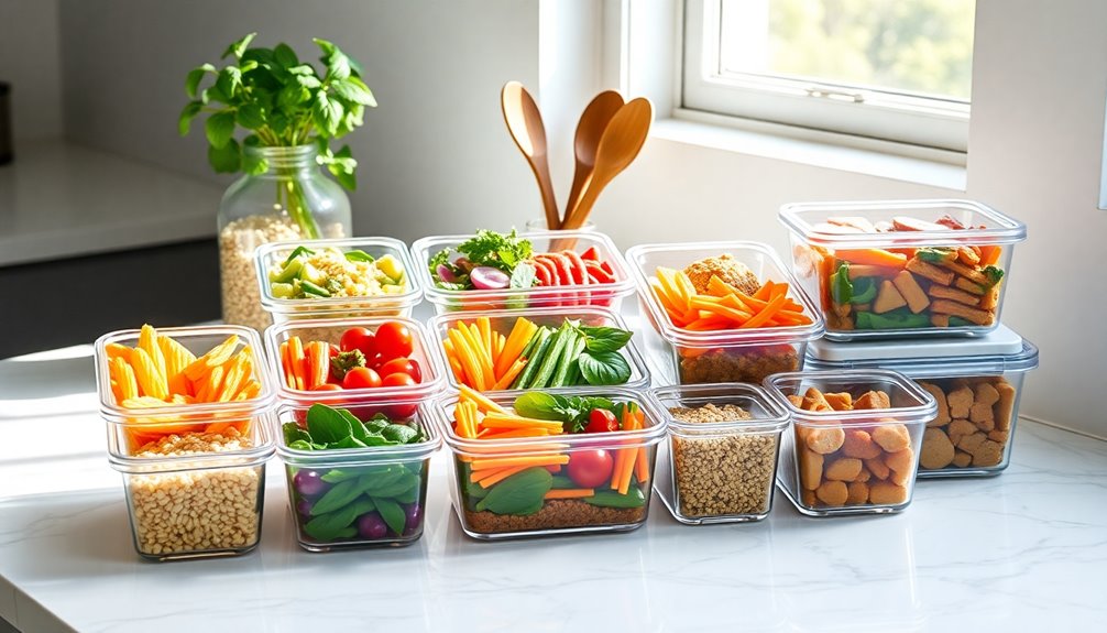 organize meals and storage