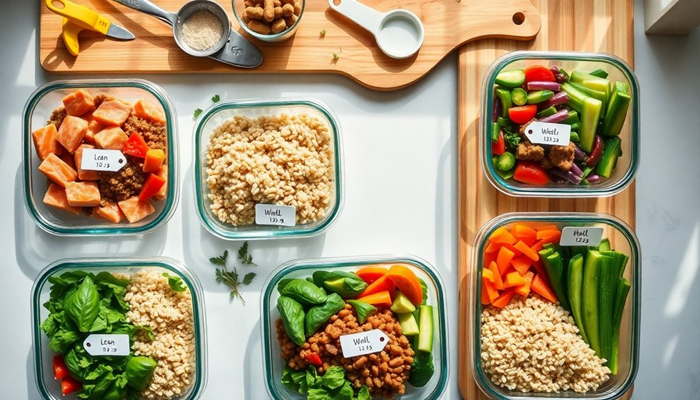 organize meals in advance