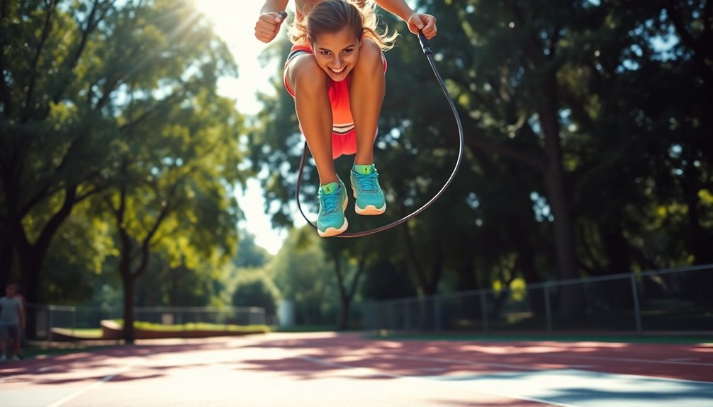 physical fitness through jumping