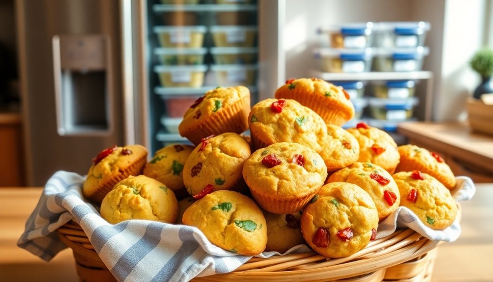 preserving muffins for later