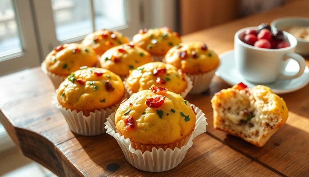 Keto-Friendly Breakfast Muffins for On-The-Go Meals