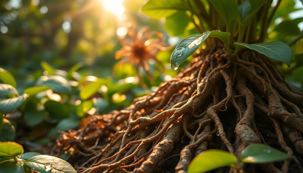 root of asian plant