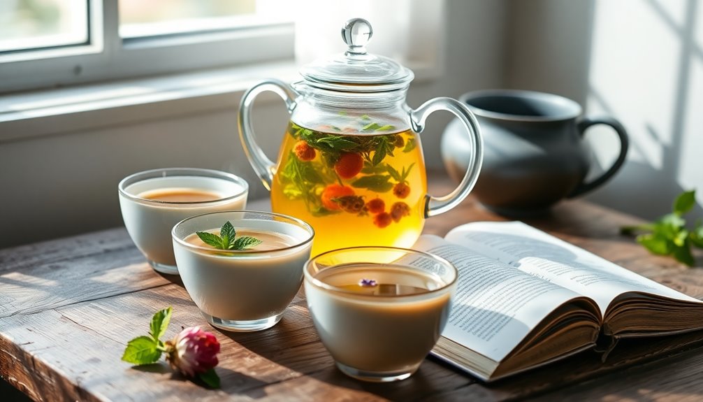 soothing and aromatic beverages