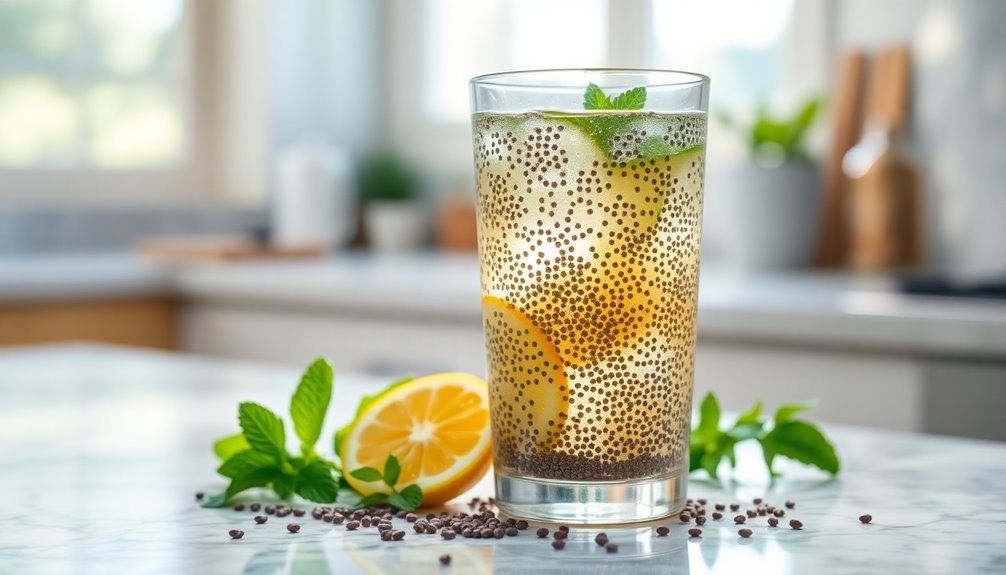 stay hydrated with chia