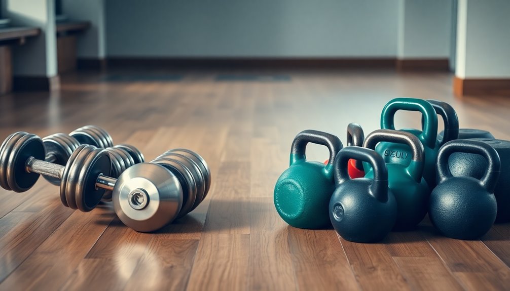 strength training with kettlebells