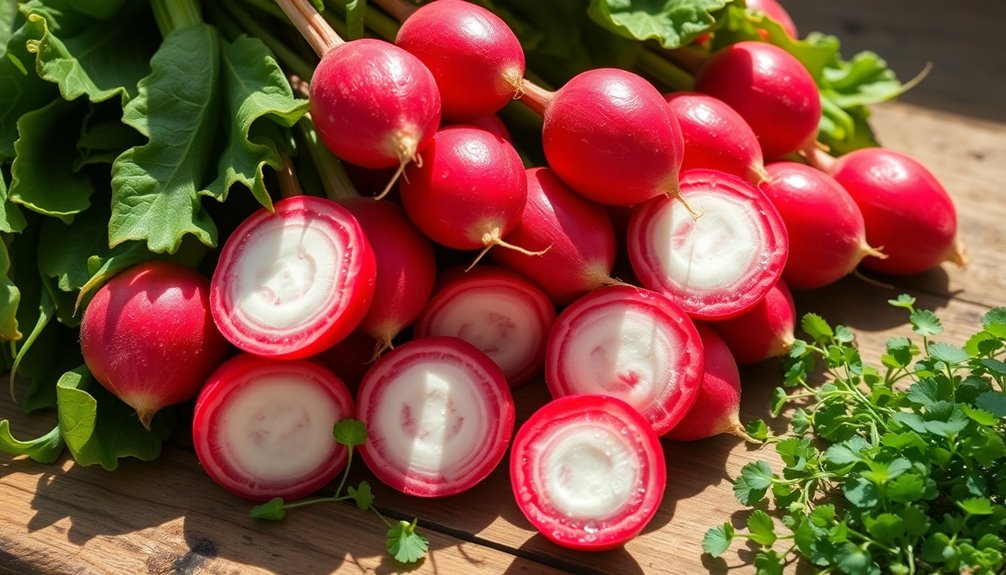 tasty and nutritious radishes