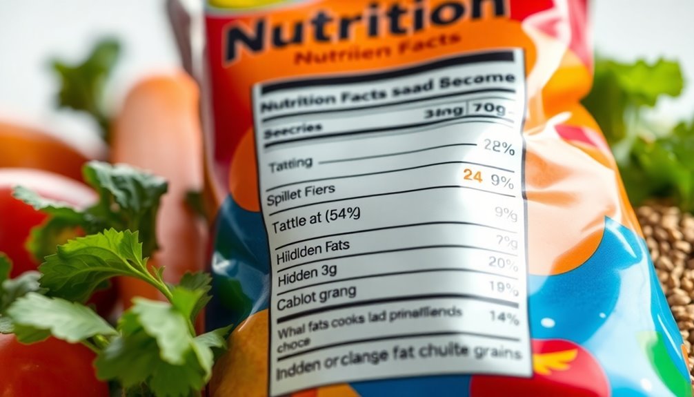 understanding food label information