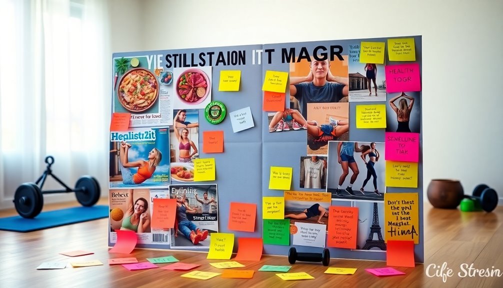 visualizing goals with images