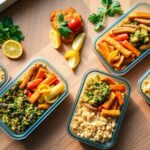 How to Meal Prep Balanced Lunches for the Week